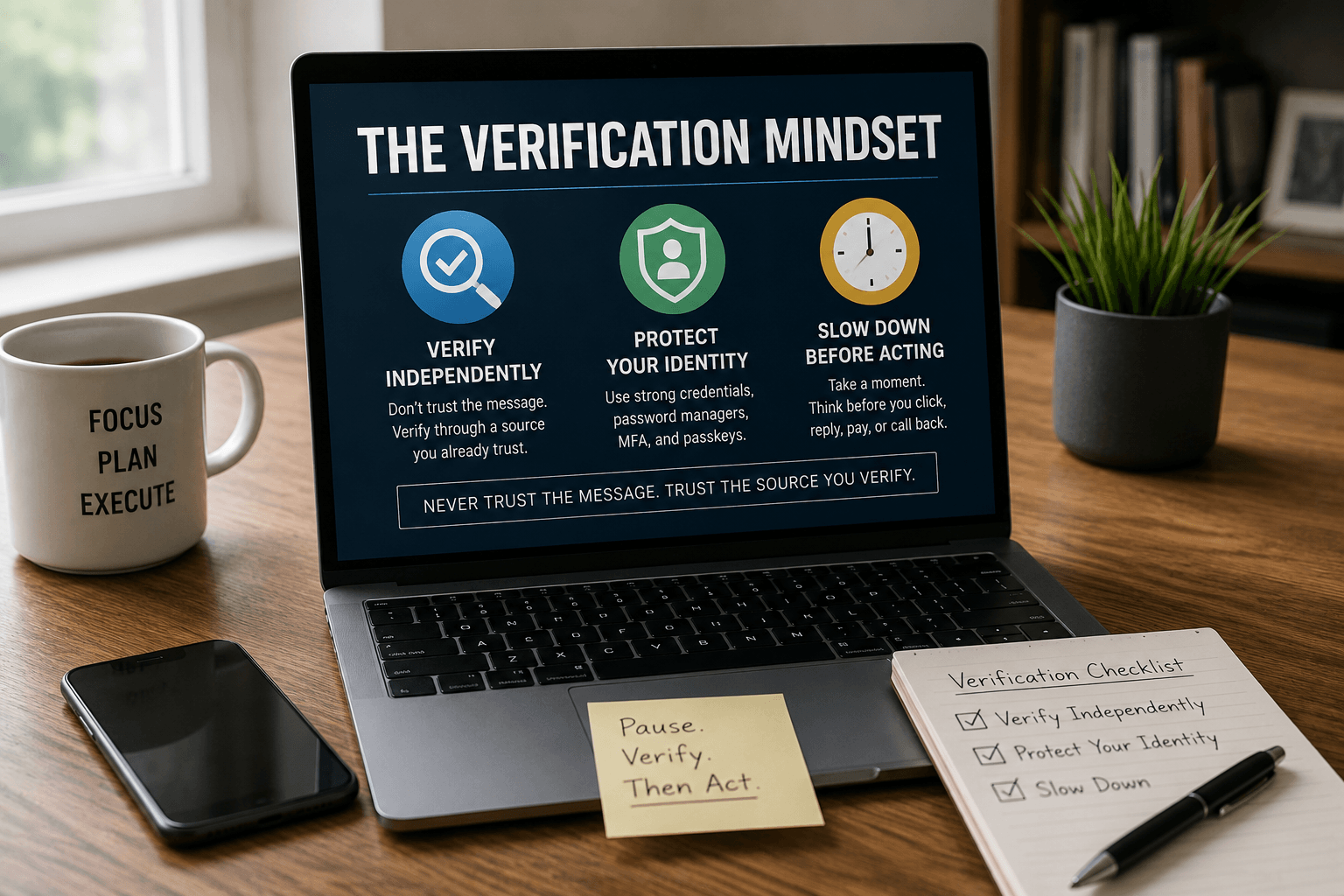 the verification mindset